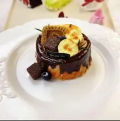 Dodomi ドドミ　スクイーズ　チョコレートケーキ パリパリ袋替え　バナナのサムネイル