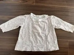 familiar 花柄　長袖シャツ　トップス