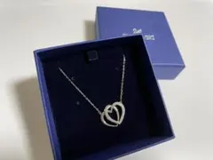 SWAROVSKI スワロフスキー ネックレス ハート 美品