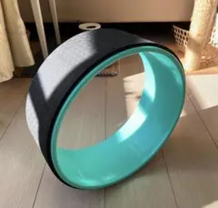 aube ヨガホイール ブラック/ターコイズ