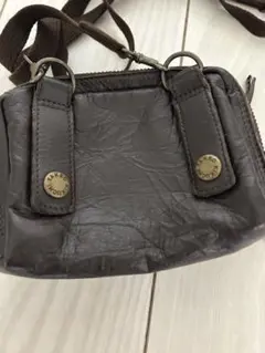 TAKEO KIKUCHI ショルダーバッグ　レザー