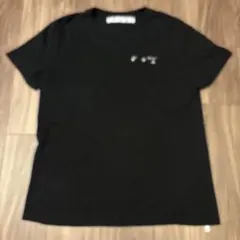 オフホワイト　半袖トップス