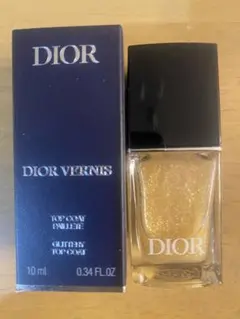 Dior Vernis トップコート 218 ゴールド 10ml