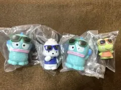 はぴだんぶい ⭐︎グラサンばちばちフィギュア⭐︎サンリオ　ガチャ 4体セット