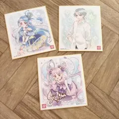 ブルアカ 手描き イラスト ティーパーティー ローソンコラボ衣装 色紙セット ブルアカ 手描き イラスト ティーパーティー ローソンコラボ衣装 色紙