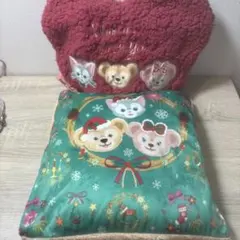 ディズニー　ダッフィー　クッション　ブランケット　ディズニーシー