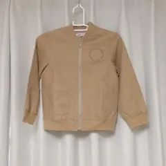 プ*)様 MA-1 ベージュ ジャケット 130cm