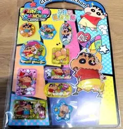 ウォーターシール2枚　クレヨンしんちゃん