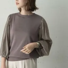 URBAN RESEARCH ROSSO ⭐️ ゆる袖　ウール混　ニット