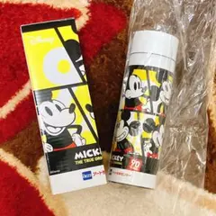【新品未使用】ミッキーマウス90周年記念デザインアートオリジナルボトル