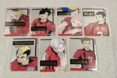ハイキュー!!FAN PARK 箔押しクリアカードコレクション 音駒セット