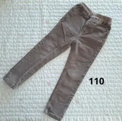 petit main コーデュロイパンツ 110cm ブラウン　プティマイン