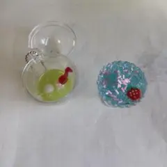 ハンドメイド ミニチュアスイーツ 2点セット