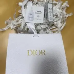 DIOR ディオール ショッパー ギフトボックス ディオールスノーサンプル