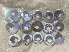 学園アイドルマスター 学マス 雨夜燕 缶バッジ アニカフェ GIGO 初星