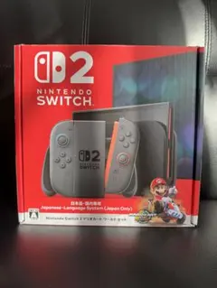 Nitendo Switch 2 日本語・国内専用　本体　中古　マリオカート