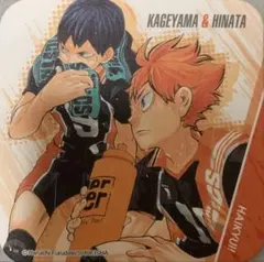 ☆ ハイキュー!!　アートコースター 第1弾　日向翔陽　影山飛雄