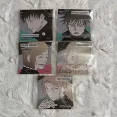 呪術廻戦 スクエアステッカー コレクション 第1弾 伏黒 釘崎 来栖 九十九