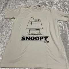 タグ付きスヌーピー Tシャツ