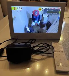 9インチポータブルTV★中古★改造済 PhotoVisionTV202HW 黒 9インチポータブルTV 中古 改造済 PhotoVisionTV202HW 黒 一式