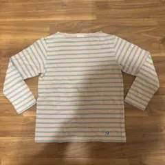 ORCIVAL オーシバル バスクシャツ ピンク 水色 S ボーダー 蜂ロゴ