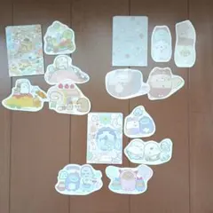ガチャ すみっコぐらしダイカットステッカーセット4