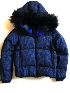 y2k ダウン ブラックファー 迷彩 レア 即完売