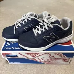 美品　ニューバランス　スニーカー　550 ネイビー
