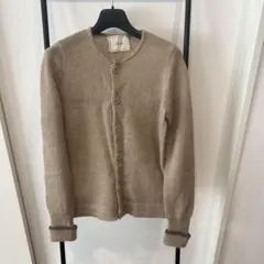Fith ベージュ 長袖カーディガン