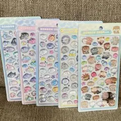 み*づ様 ボンボンドロップシール　水族館限定　アザラシ　クラゲ　クジラ　サメ　5