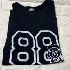 BIGBANG 지영 KRUNK 프린트 티셔츠 블랙