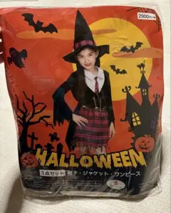 新品 マザウェイズ ハロウィン ワンピース 女の子 110 子供用 コスプレ