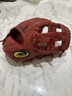 【貴重】プロ支給品　プロ実使用　アシックス　硬式グローブ　井端弘和　中日　6 貴重】プロ支給品 プロ実使用 アシックス 硬式グローブ 井端弘和