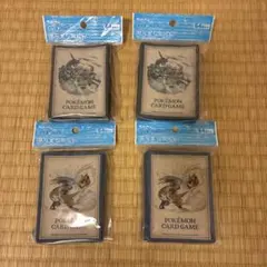 ポケモンカードゲーム デッキシールド レックウザ　ピカチュウ　ゼラオラ引退品