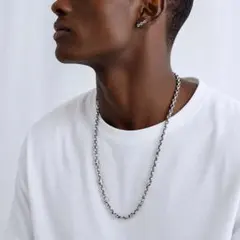 【希少】30inch5MM OPEN-LINK NECKLACEのサムネイル