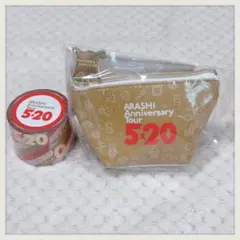 嵐　5×20 ポーチ、マスキングテープ