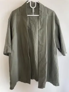 ZARAオープンフロント半袖シャツ