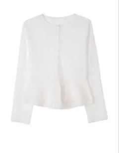 Her lip to Shimmer Knit Peplum Cardiganのサムネイル