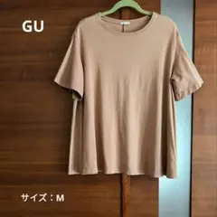 GU ジーユー レディース 半袖 Tシャツ サイズ：M
