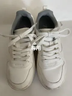 フラットフォームプリムソールスニーカー プラットフォーム 35 22.8cm