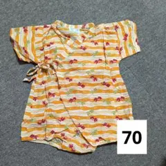 金魚模様 甚平 サイズ70