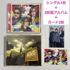 THE ALFEE CD2枚＋カード2枚セット