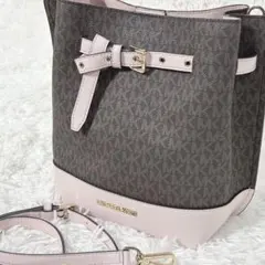 【美品】マイケルコース　エミリア　バケットバッグ　ショルダーバッグ