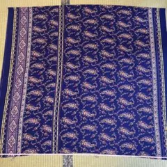 ペイズリー柄の生地 ポリエステル 幅約110㎝ 長さ約2m