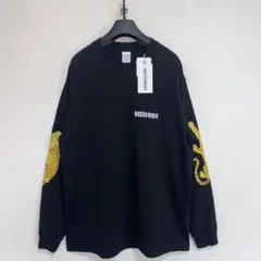 黒L【WACKOMARIA】25SS TIM L/S／新品タグ／送料込