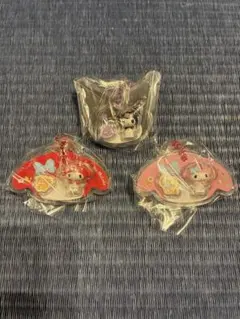 サンリオ　パッケージチャーム　3点セット