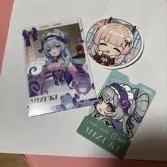 スシロー コラボ 原神 メタリックカード 夢見月瑞希