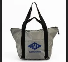 カルチャーマート　折り畳みトートバッグ　グレー