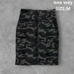 one way 迷彩柄 タイトスカートのサムネイル
