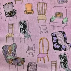 no.437 椅子　いす　イス　セブンベリー　生地　50cm